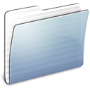 Graphite Stripped Folder Generic Icon